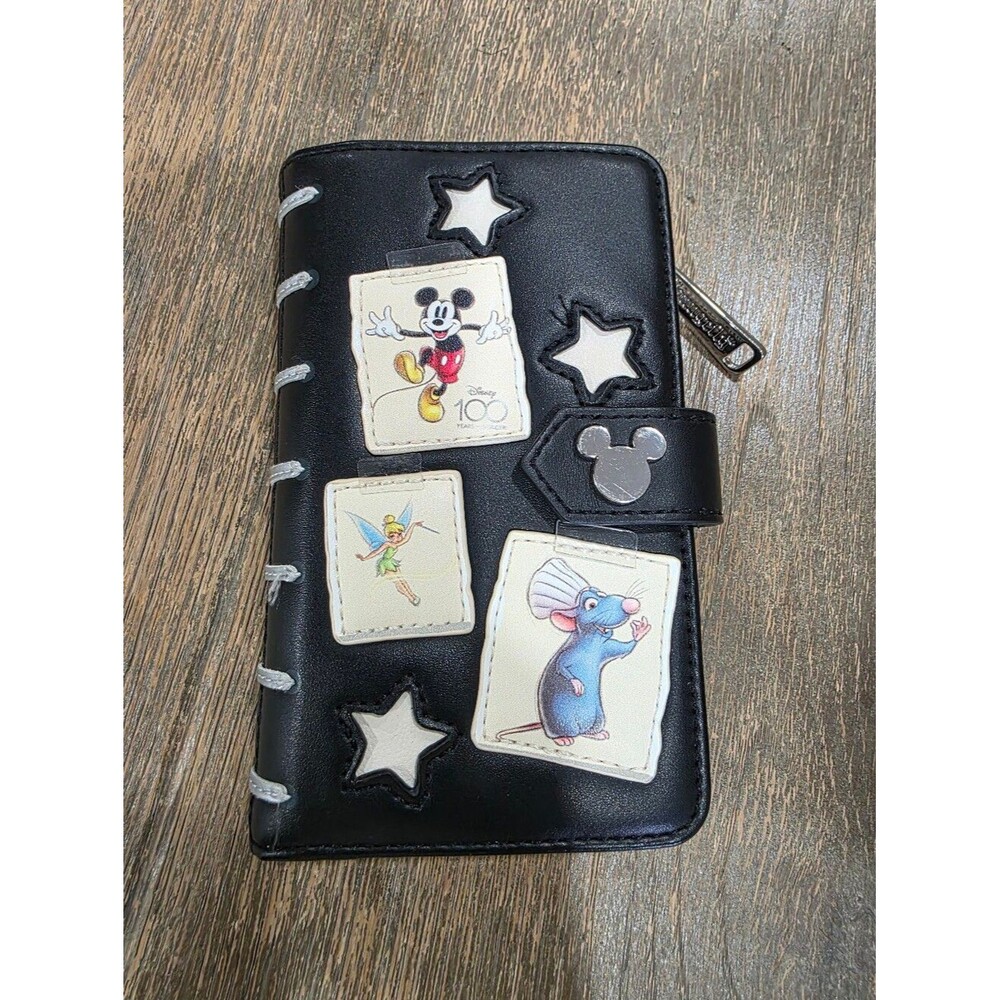 Loungefly Disney 100th Anniversary Sketchbook Flap Wallet 6x4